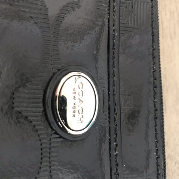 Leather Coach Wristlet - Picture 2 of 5